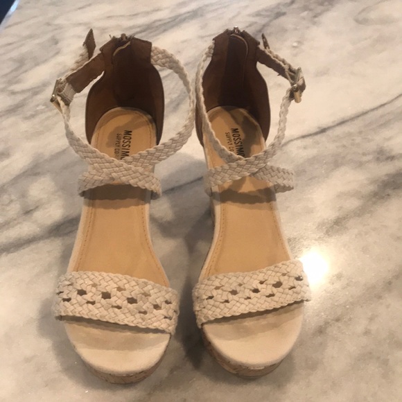 Mossimo Wedge Sandals Size 7 - Picture 4 of 5